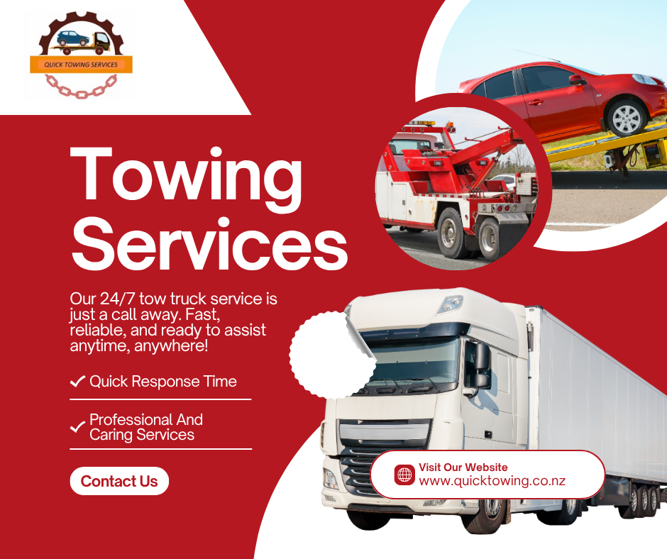 Towing Service Auckland Help You in a Vehicle Emergency