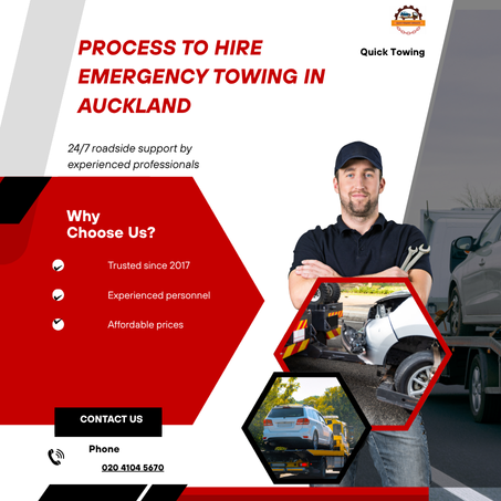 What’s the Step-by-Step Process to Hire Emergency Towing in Auckland?