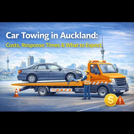 Car towing services in Auckland