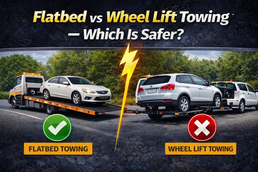 Flatbed-vs-Wheel-Lift-Towing