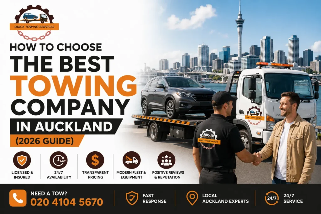 How to Choose the Best Towing Company in Auckland